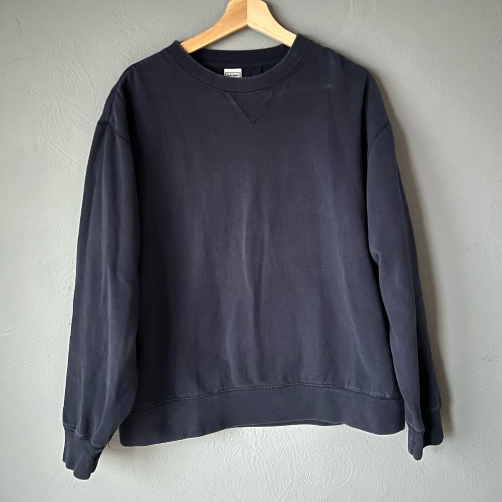 Old Navy Men's Navy Crewneck Sweater